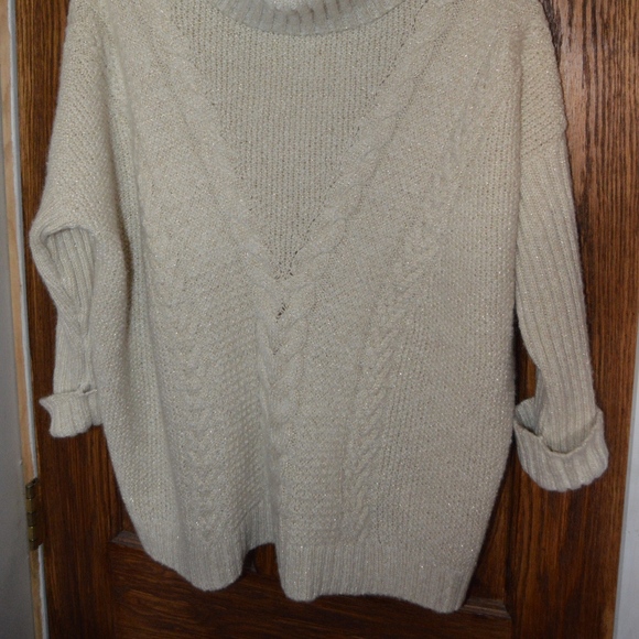 DKNYC Cowl Neck Sweater - M - Picture 2 of 4